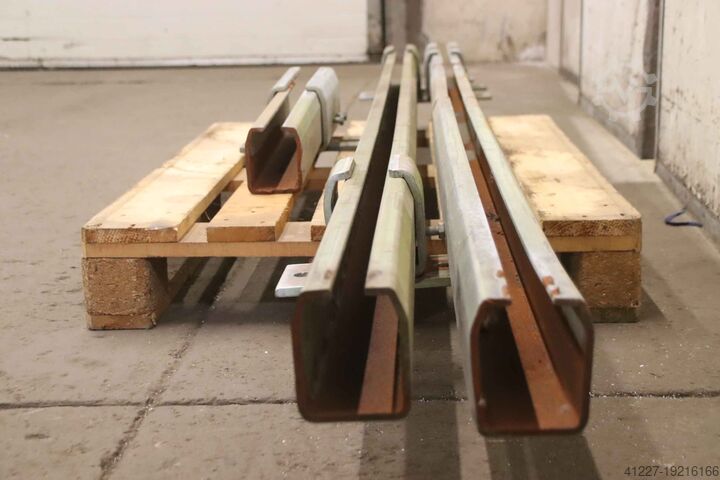 Helmet rails 3 pieces Helm Breite 90 mm 6,33 m