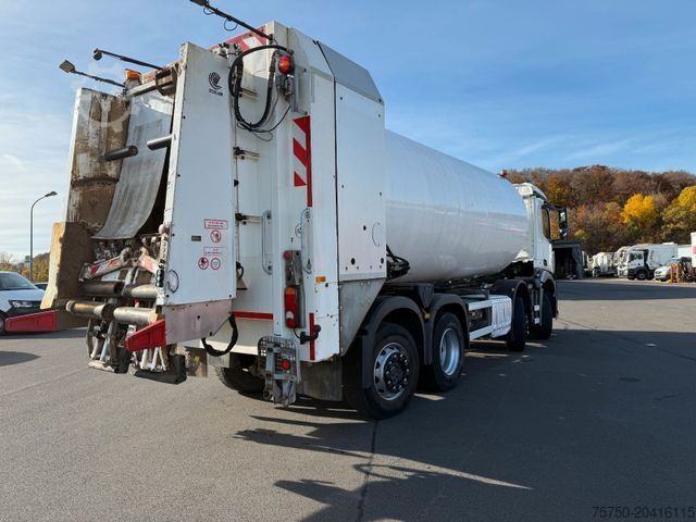 Garbage truck MERCEDES-BENZ Arocs 3243 8x2 Faun Rotopress 525 C Delta Lift