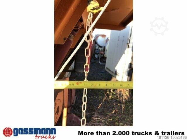 Kipper LKW Meiller Meiller Mulde, Jet Design ca. 12,5 cbm,