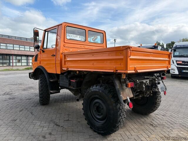 Camionnette UNIMOG 424 + 4X4 + BJ 1977 + MANUAL + 261666 KM + HYDR...