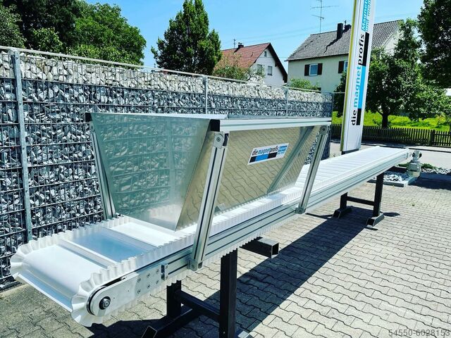 Lapos szalagos szállítószalag élelmiszer FDA fehér die magnetprofis 2021052701