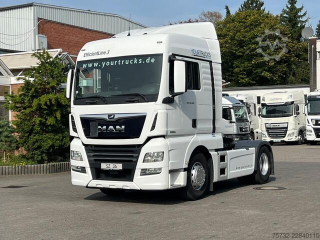 Standaard trekker MAN TGX 500 E6 XLX 2 Tanks Kühlbox Retarder Navi