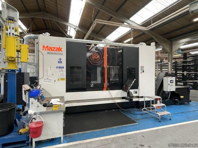 CNC 5-akset vertikalt bearbejdningscenter Mazak VTC-800/30SR