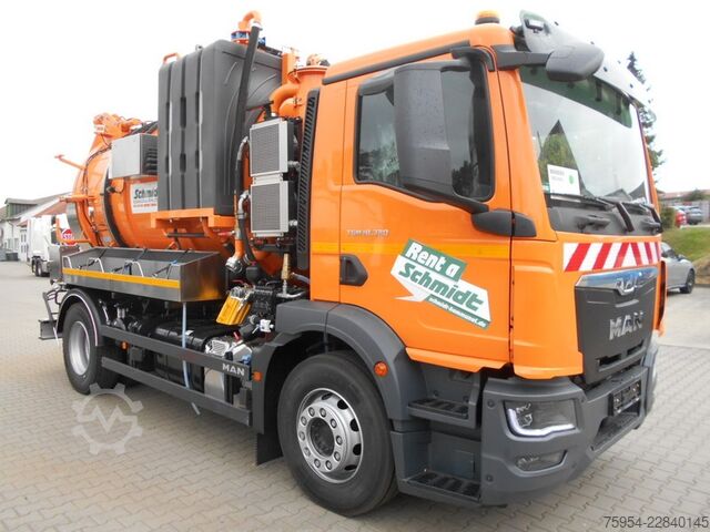 Vakuumtanktankvogn MAN TGM 18.320 4x2 BL / Faros 10/1