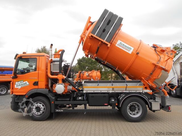 Vakuumtanktankvogn MAN TGM 18.320 4x2 BL / Faros 10/1