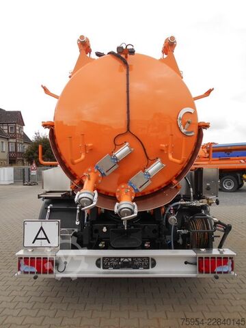 Vakuumtanktankvogn MAN TGM 18.320 4x2 BL / Faros 10/1