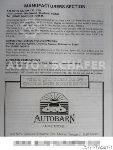 Fourgon JAGUAR ATLANTIS 4.2/Cabrio