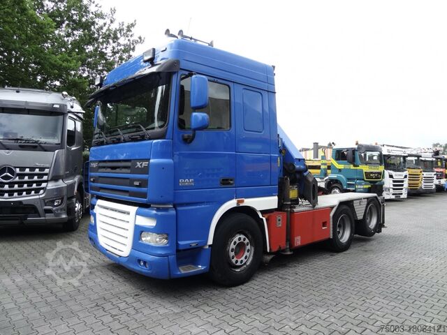 Cabeza tractora Daf XF105 460 6X2 Kran Palfinger 34002