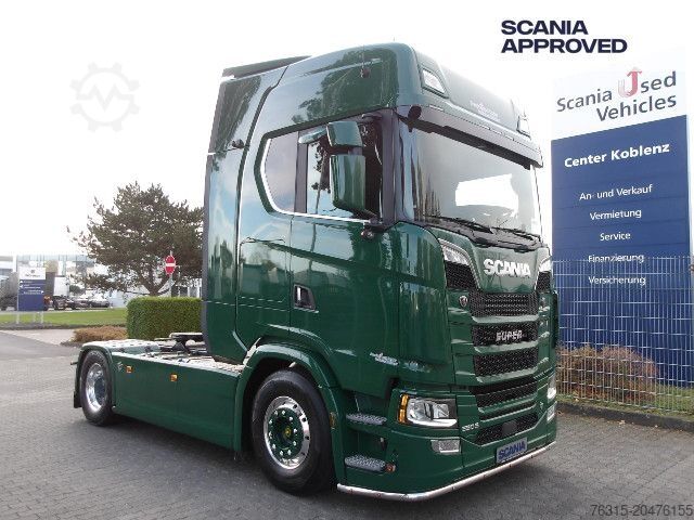 Standard SZM Scania S 590 NB - V8 - FULL AIR - LEDER - ALCOA - uvm