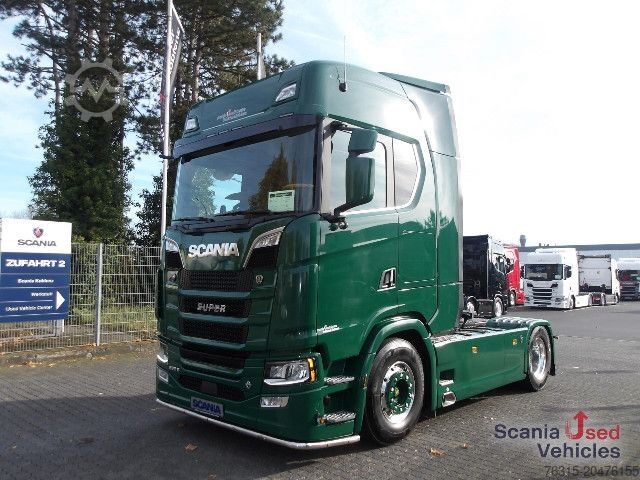 Standard tractor unit Scania S 590 NB - V8 - FULL AIR - LEDER - ALCOA - uvm