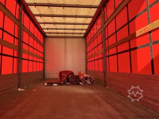 Flatbed truck with tarp MAN TGM 18.320 4x2 BL Durchladbar - mit Tandemhänger