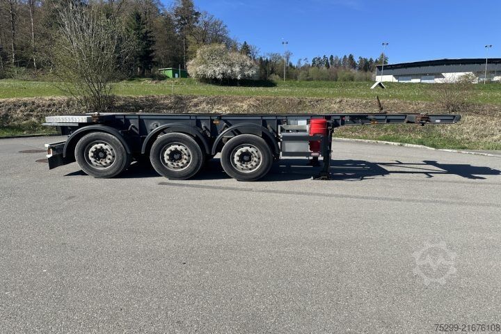 Ladskifteanhænger Schwarzmüller SPA 3/E Containertransport / Swiss-Vehicle