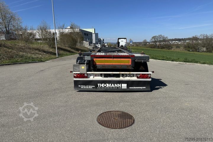 Ladskifteanhænger Schwarzmüller SPA 3/E Containertransport / Swiss-Vehicle