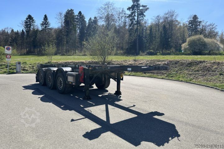 Ladskifteanhænger Schwarzmüller SPA 3/E Containertransport / Swiss-Vehicle