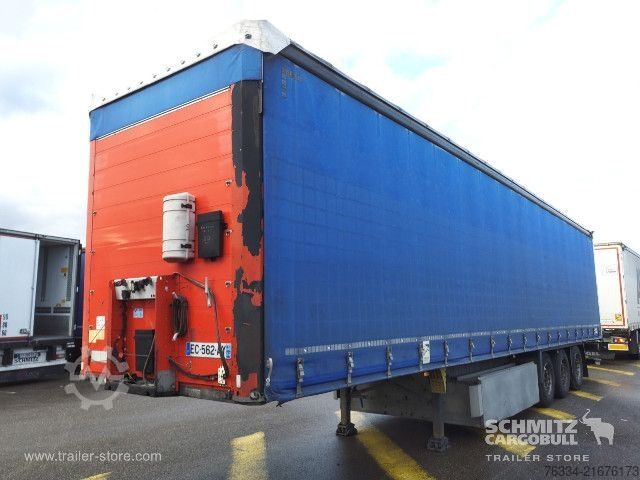 Naczepa otwarta z plandeką Schmitz Cargobull Semitrailer Curtainsider Standard Hayon