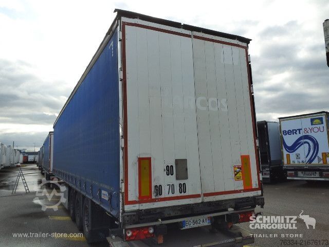 Naczepa otwarta z plandeką Schmitz Cargobull Semitrailer Curtainsider Standard Hayon