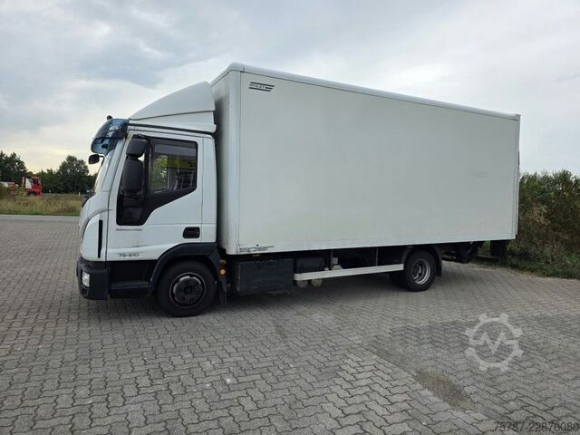 Box van IVECO 75-210 Koffer + LBW, Klima, Kamera