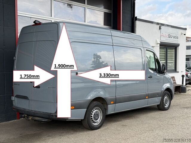 High top van MERCEDES-BENZ Sprinter 314 CDI L3H2 MBUX Kamera Parktronic AHK