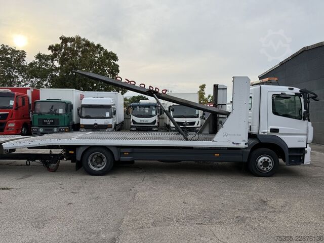 Car carrier truck MERCEDES-BENZ Atego 1230 Doppelstock 6,4m+4,65m Tempomat Klima