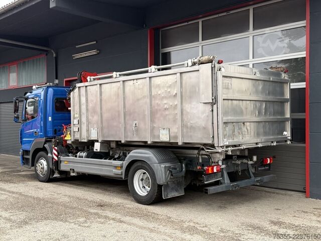 Cattle truck MERCEDES-BENZ Atego 1524 Kadaver FASSI Kran Kipphydr. Klima