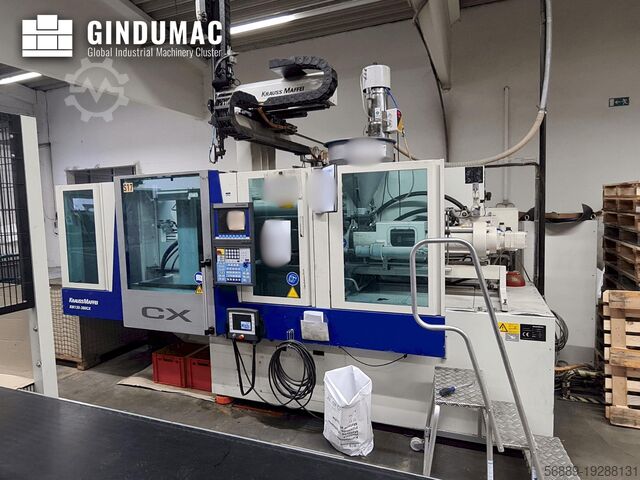 Hydraulische spuitgietmachine KraussMaffei 130-380 CX