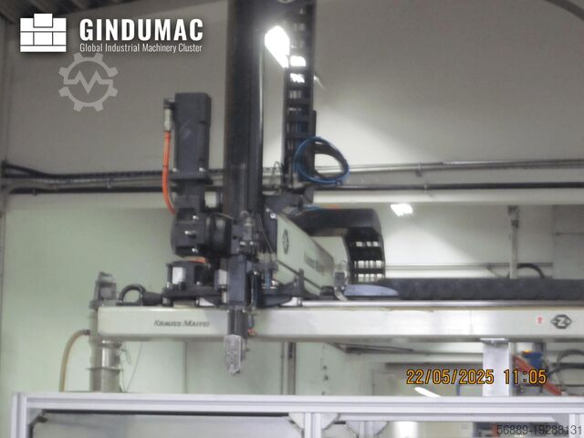 Hydraulische spuitgietmachine KraussMaffei 130-380 CX