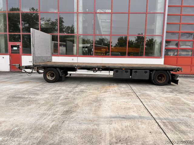 Dieplader oplegger Ackermann PA-F 18/7.4E  2 Achs Jumboanhänger Mega