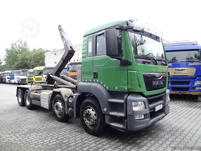 Tippbil MAN TGS 35.440 8X4 BB VDL Haken