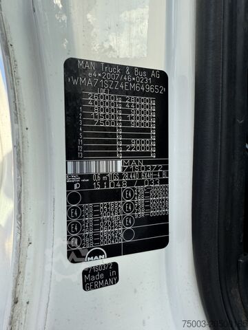 Vrachtauto met open laadbak MAN TGS 28.440 6X4H-4 Atlas 290 bis 24 Meter