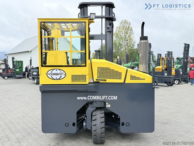 Stivuitor cu patru direcții Combilift C4000 GAS DUPLEX 4600 FREE-LIFT CABIN