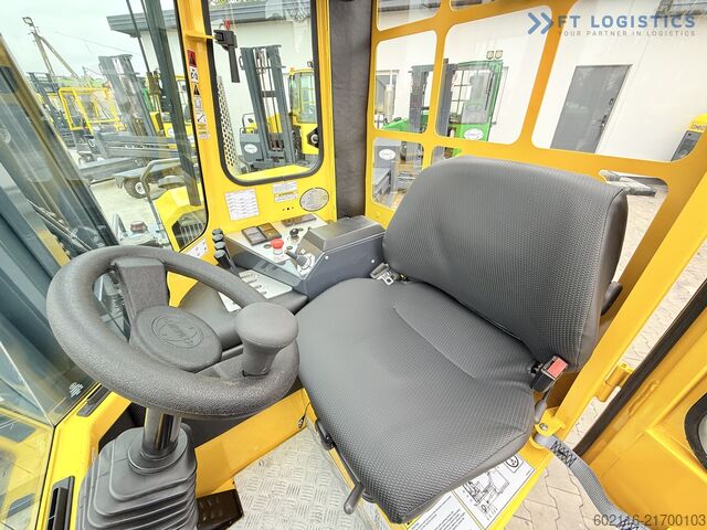 Stivuitor cu patru direcții Combilift C4000 GAS DUPLEX 4600 FREE-LIFT CABIN