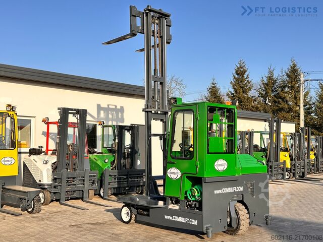 Cărucior cu stivuitor cu 4 căi Combilift C3000 / DUPLEX / 4100MM / LPG / FREE LIF