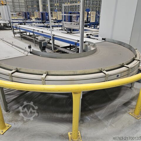 Transportor curbat cu bandă, Transnorm Gurtkurve 180 Grad