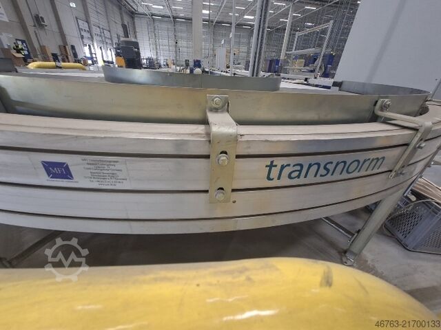 Transportor curbat cu bandă, Transnorm Gurtkurve 180 Grad