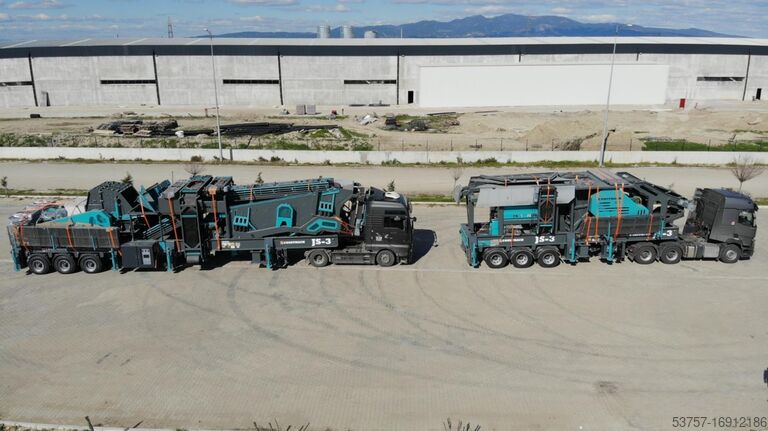 Breekapparatuur 150 TPH mobile impact crushing plant 150 TPH mobile impact crushing plant
