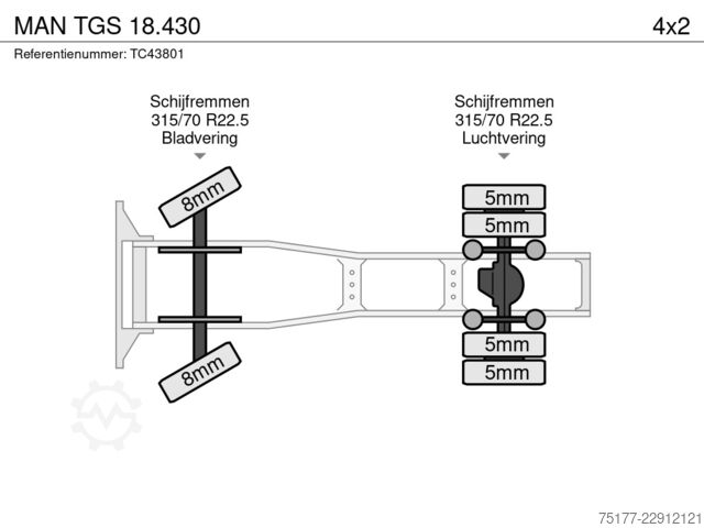 Gefährliche Stoffe MAN TGS 18.430