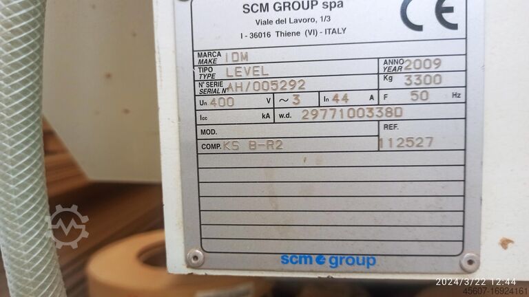 ENCOLADORA DE CANTOS UNILATERAL IDM LEVEL