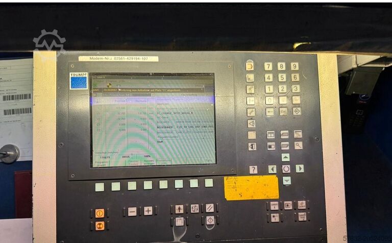 Puncionadeira TRUMPF TruMatic 5000-1600