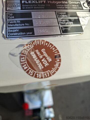 Heftafel met kantelfunctie Flexlift FCE1000(2)