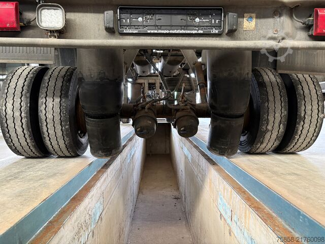 Prikolica sa zamenjivim šasijama x 15xLafette Zwilling Verzinkt lange Bälge