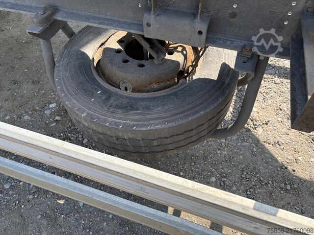 Prikolica sa zamenjivim šasijama x 15xLafette Zwilling Verzinkt lange Bälge