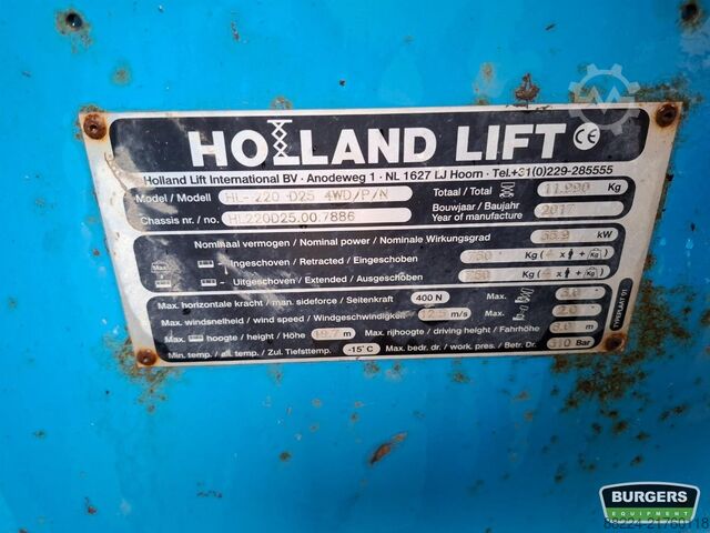 Ollós emelő Hollandlift HL220D25