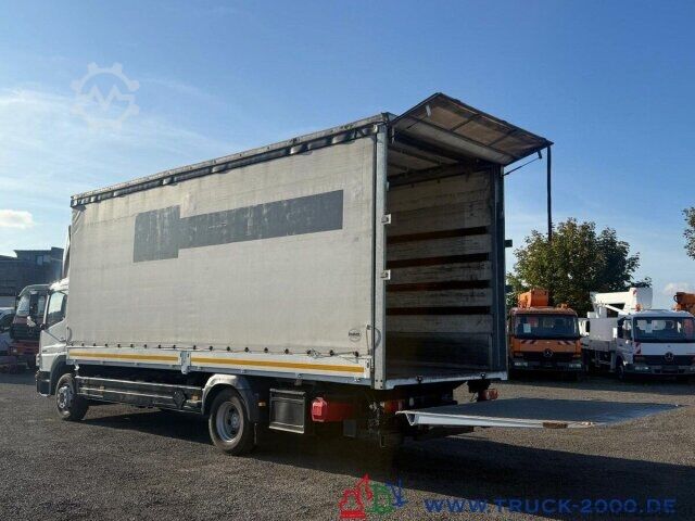 Plattewagen met zeil Mercedes-Benz Atego 1224 Schiebeplane L+R Edscha MBB LBW 1,5T