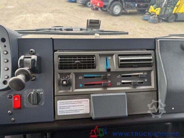 Vrachtauto met open laadbak Unimog U4000 4x4 Palfinger Kran PK10501 Hakenhöhe 11,5M