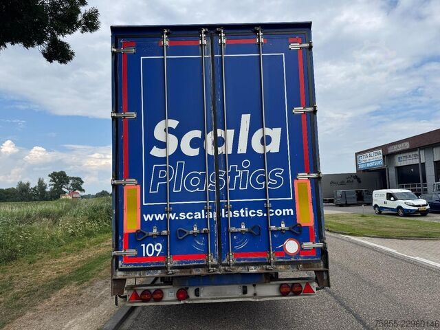 Semi-dieplader Meert Semi Curtainside / SAF / Double Tires
