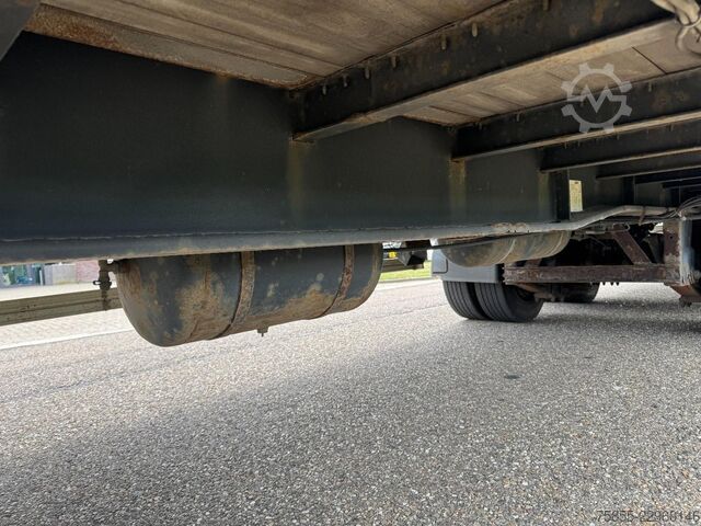 Semi-dieplader Meert Semi Curtainside / SAF / Double Tires