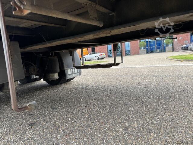 Semi-dieplader Meert Semi Curtainside / SAF / Double Tires