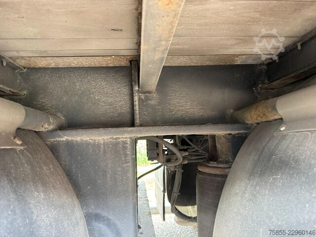 Semi-dieplader Meert Semi Curtainside / SAF / Double Tires