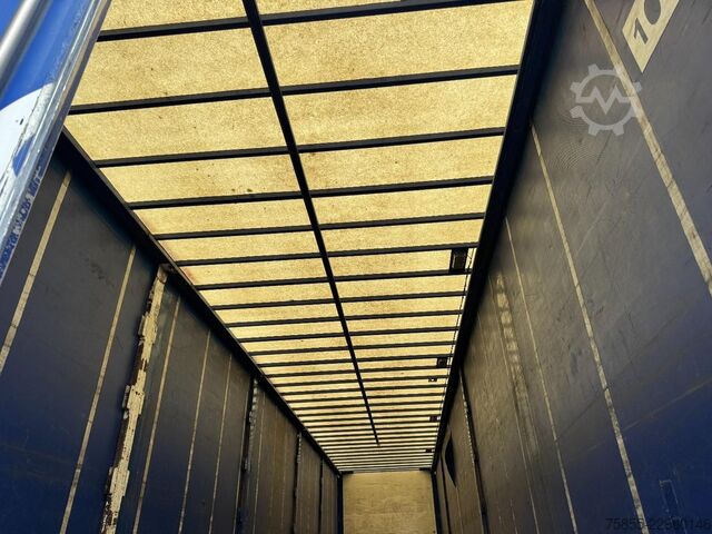 Semi-dieplader Meert Semi Curtainside / SAF / Double Tires