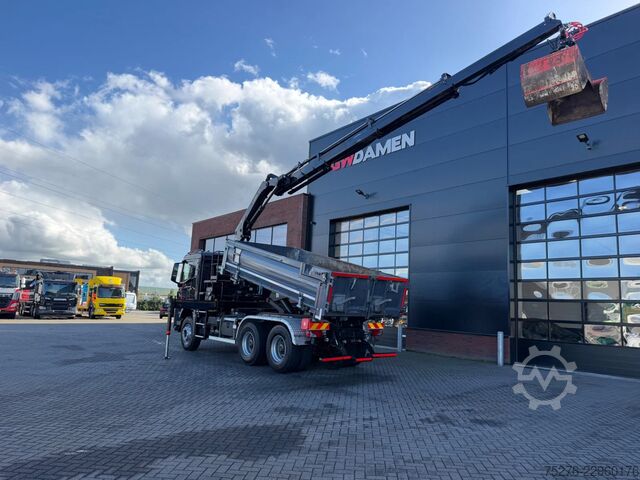 Wywrotka 3-stronna MAN TGS 33.470 6x4 3 zijdige Kipper/ Hiab 188 B-3 E...